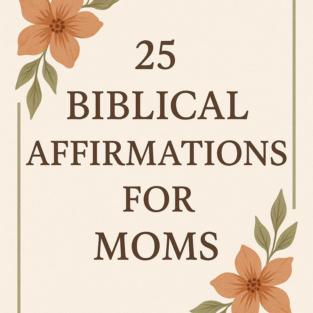 25 Biblical Affirmations For Moms