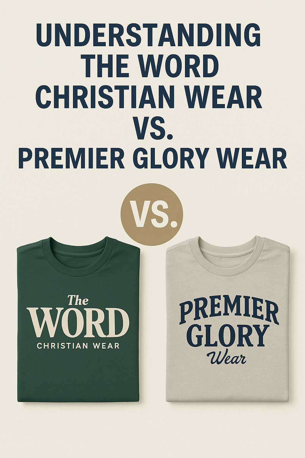 Understanding The Word Christian Wear vs. Premier Glory Wear