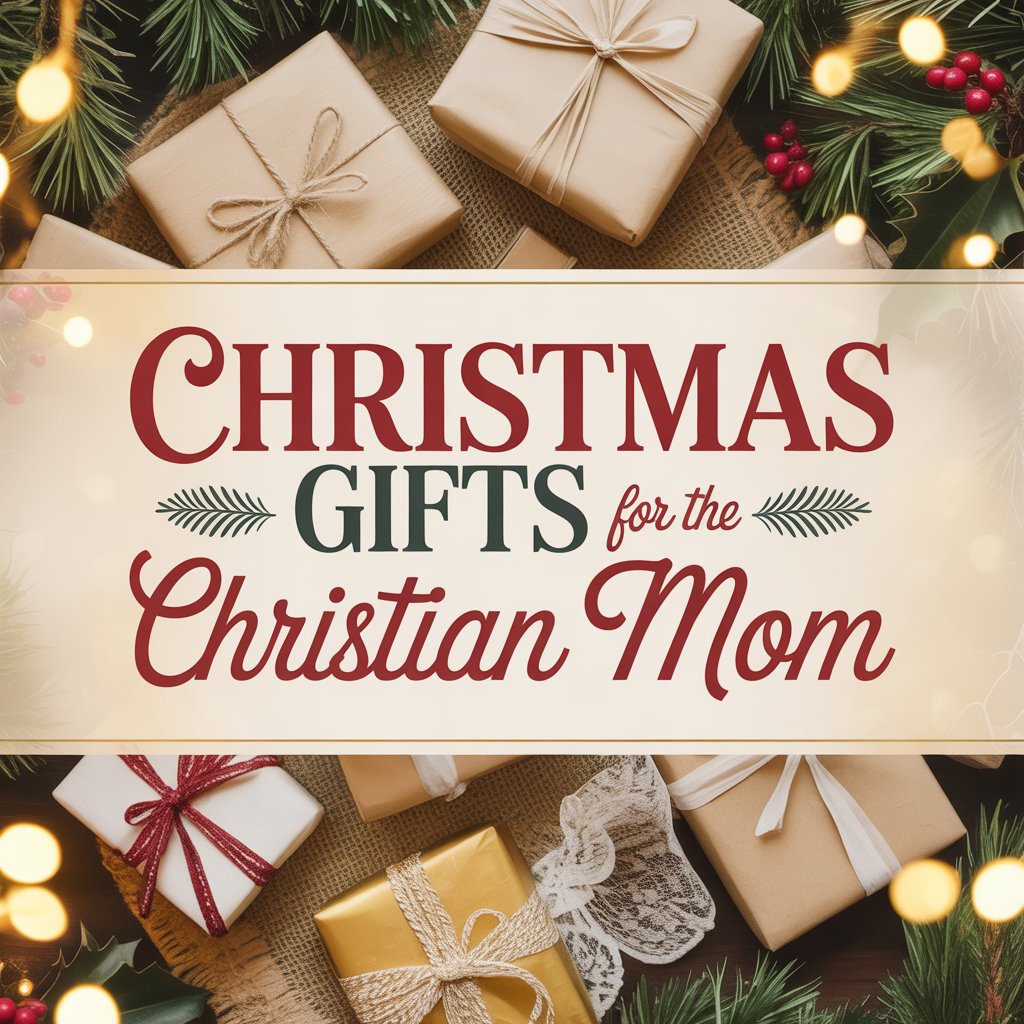 Christmas Gifts for the Christian Mom
