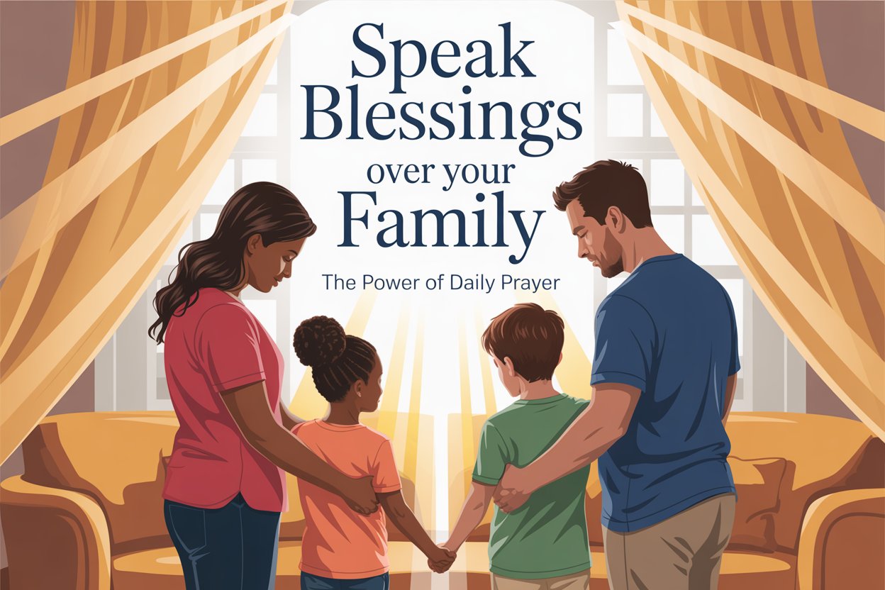 Speak Blessings Over Your Family: The Power of Daily Prayer