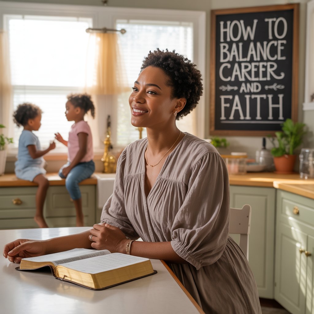 How to Balance Career and Faith as a Christian Mom