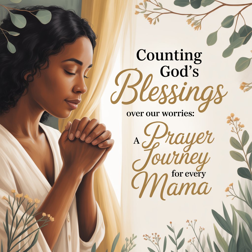 Counting God's Blessings Over Our Worries: A Prayer Journey for Every Mama