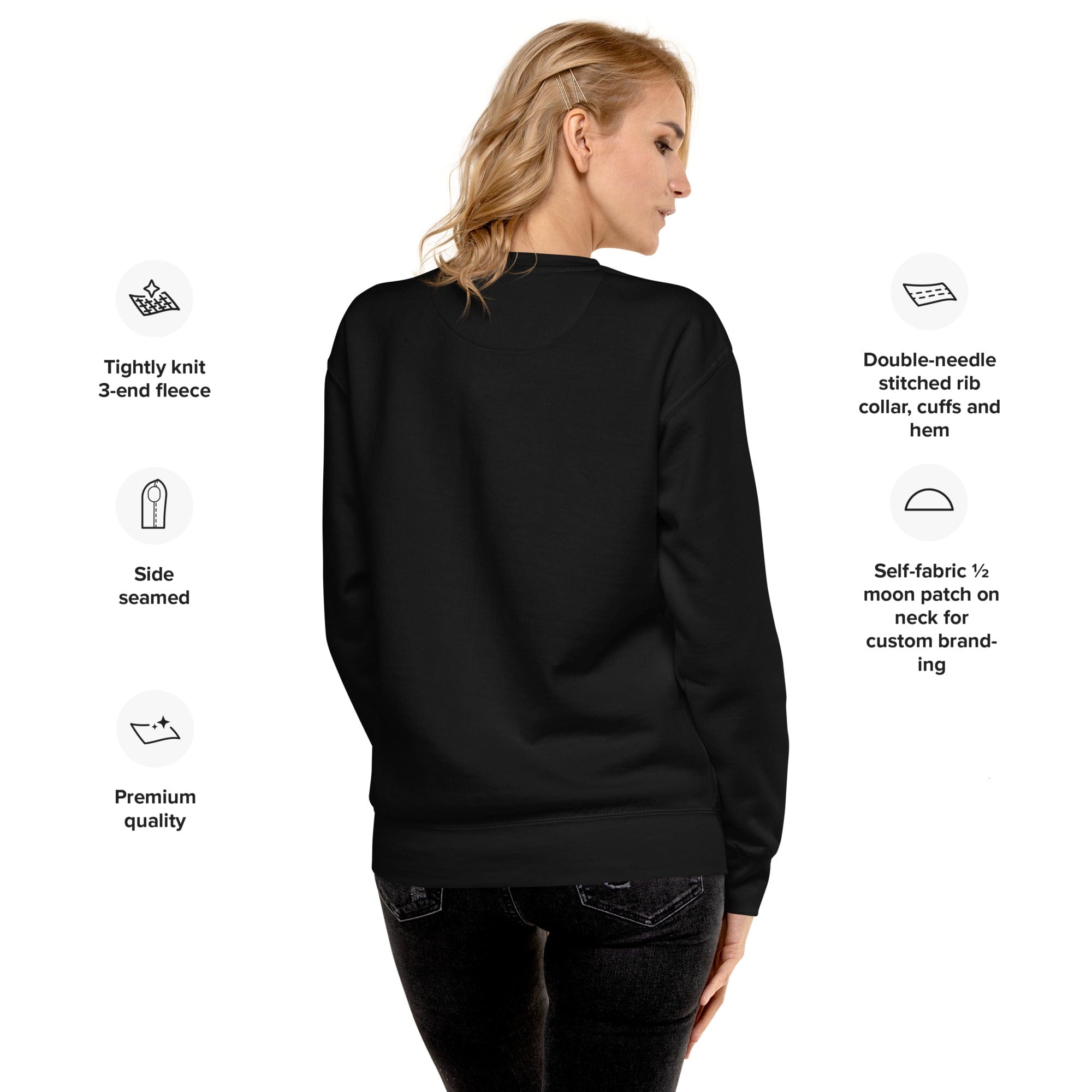 Premier Glory Wear Praying Moms Periodt (Multi Colors) Unisex Premium Sweatshirt