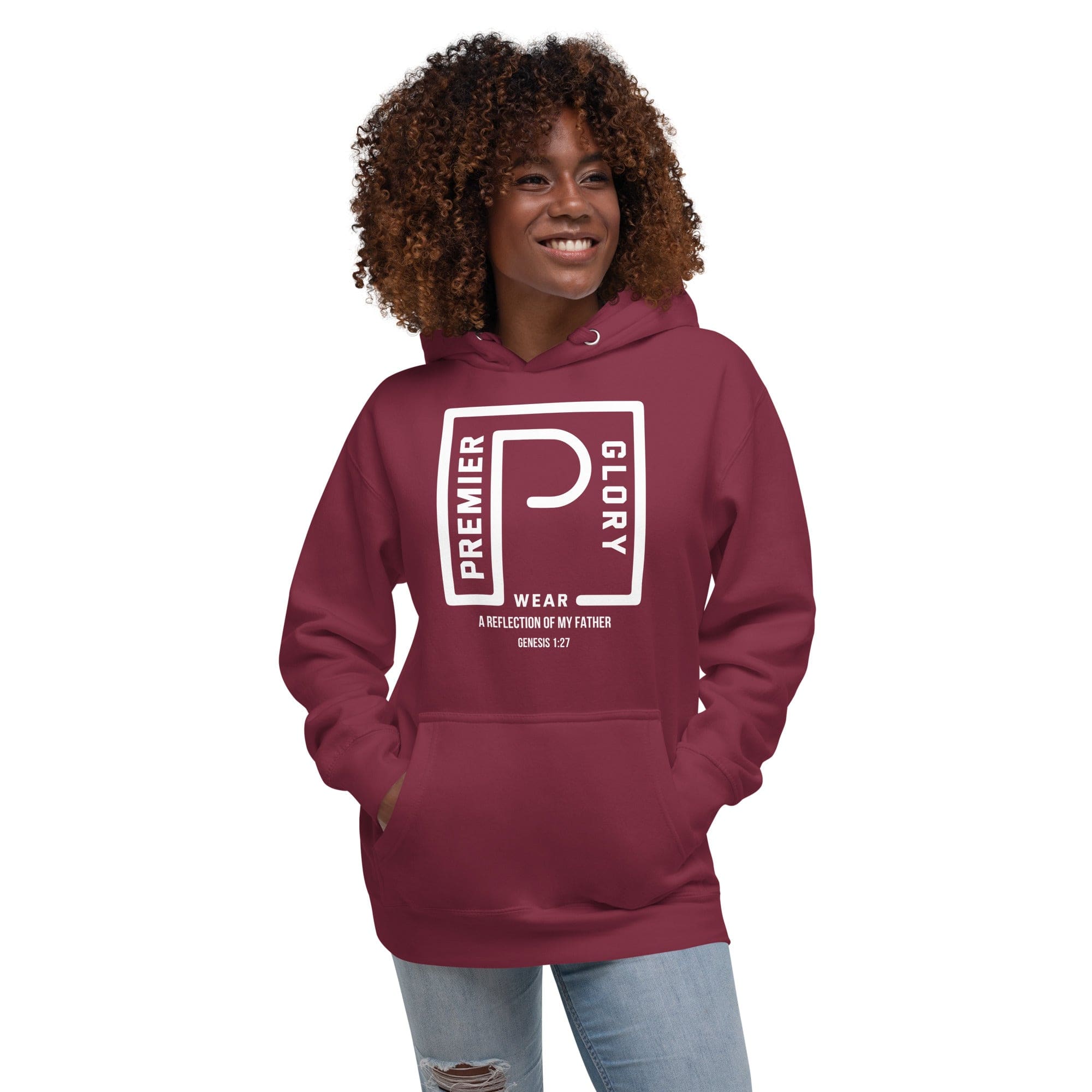 Premier Glory Wear Maroon / S Premier Glory Wear (Multicolors) Unisex Hoodie