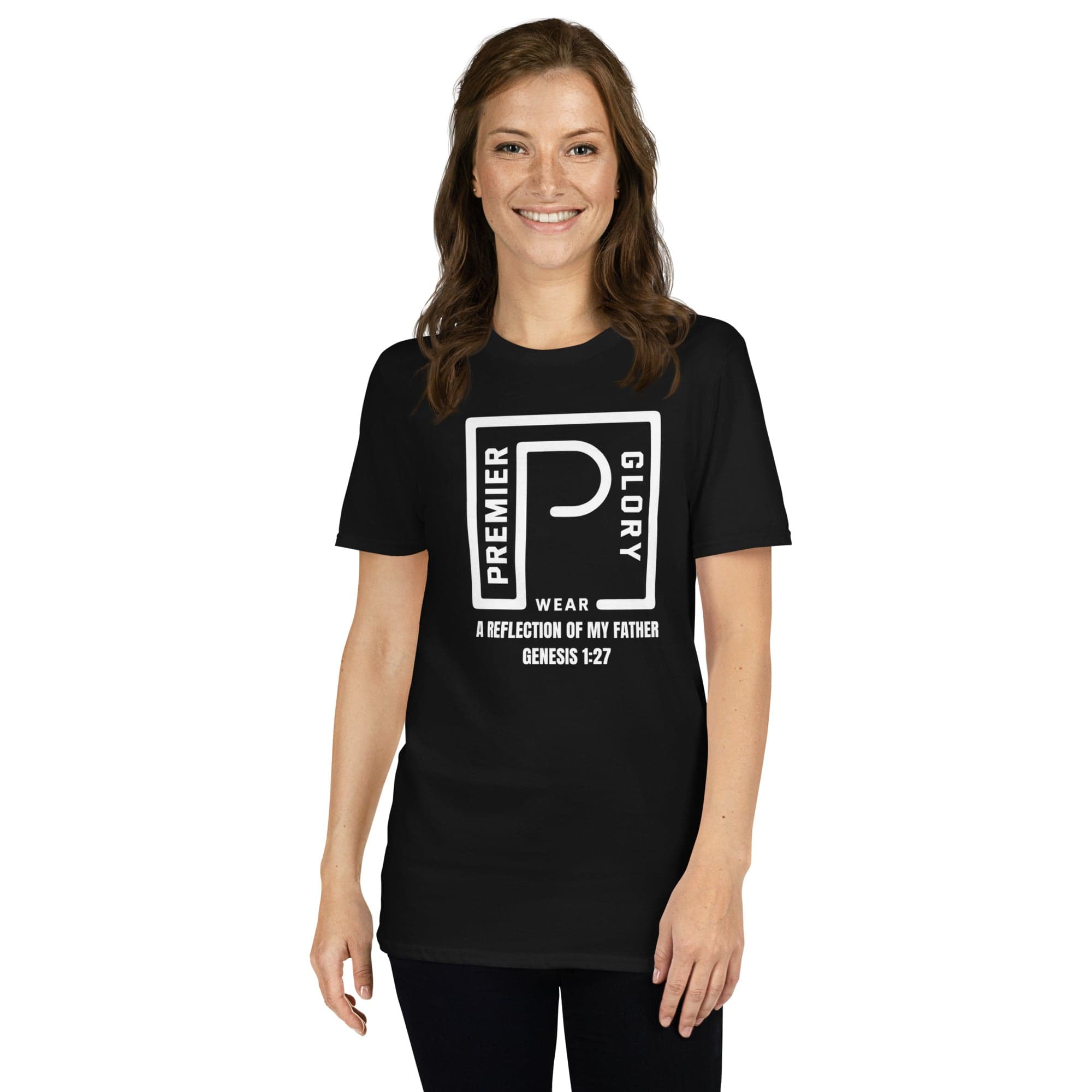 Premier Glory Wear Black / S Premier Glory Wear (White Font) Short-Sleeve Unisex T-Shirt