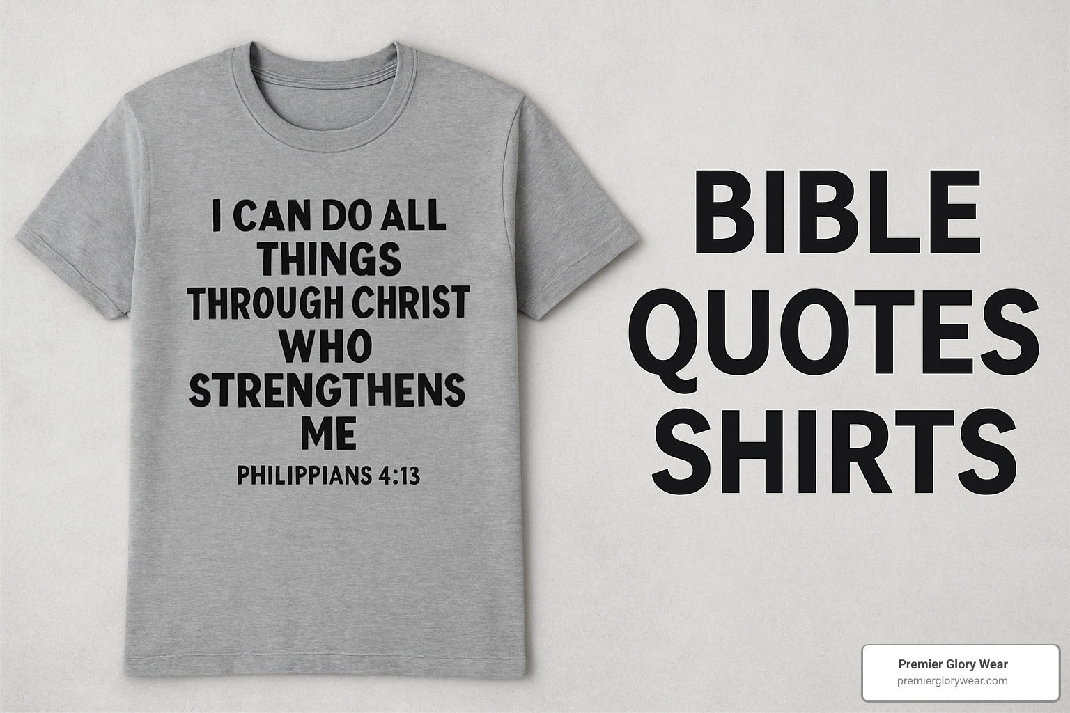 Faith Meets Fashion with These Bible Quotes Shirts