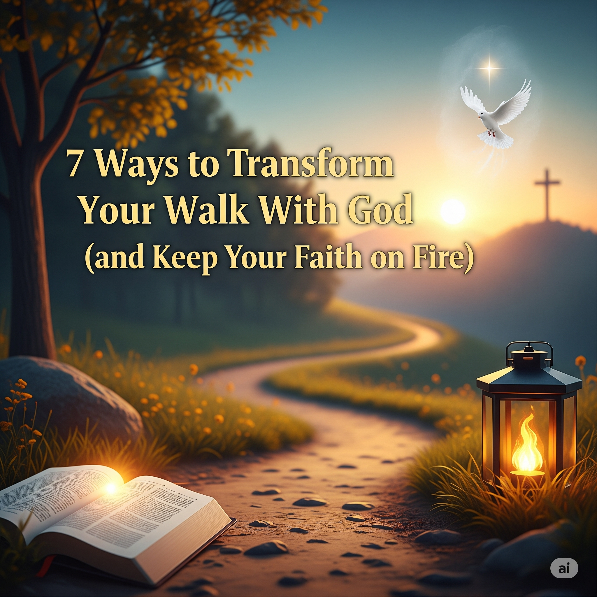 7 Ways to Transform Your Walk With God (and Keep Your Faith on Fire)