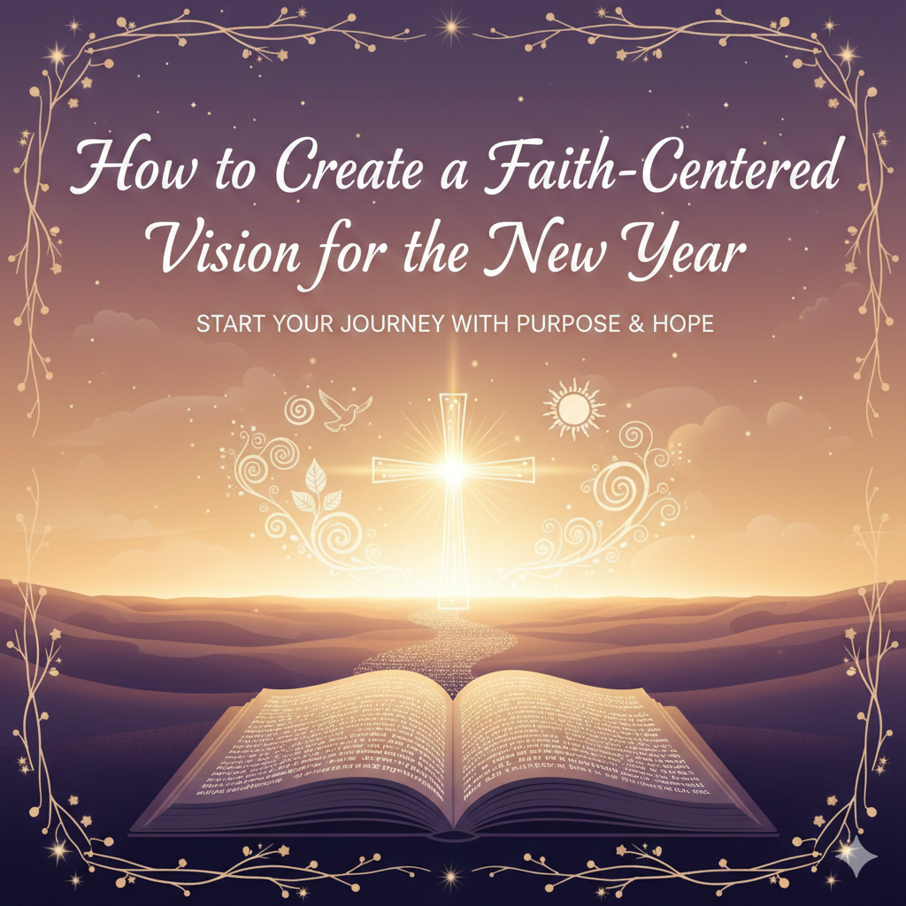 How to Create a Faith-Centered Vision for the New Year – Premier Glory Wear