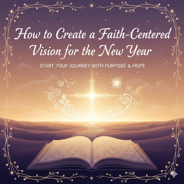 How to Create a Faith-Centered Vision for the New Year – Premier Glory Wear