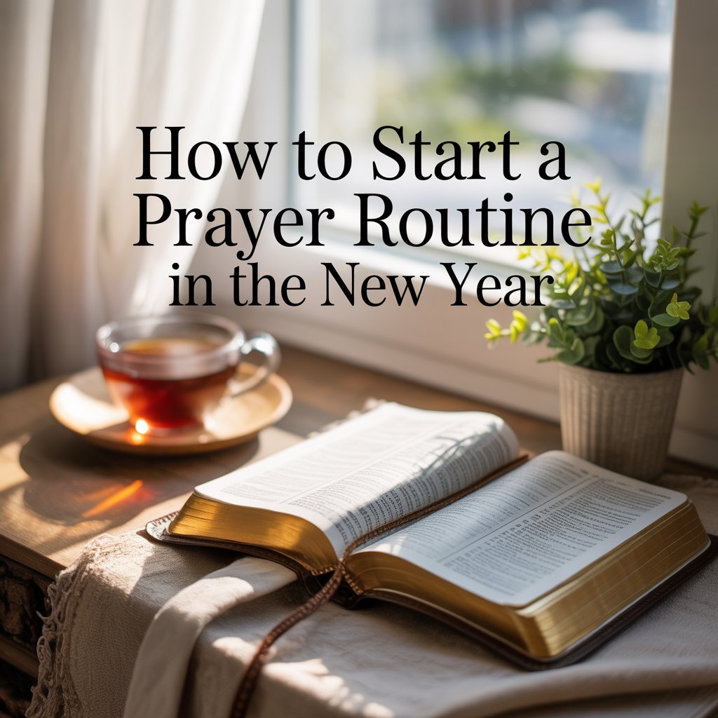 How to Start a Prayer Routine in the New Year