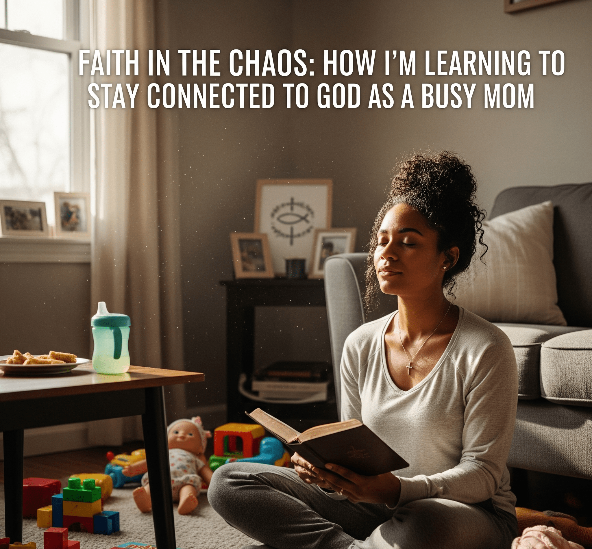 Faith in the Chaos: How I'm Learning to Stay Connected to God as a Busy Mom