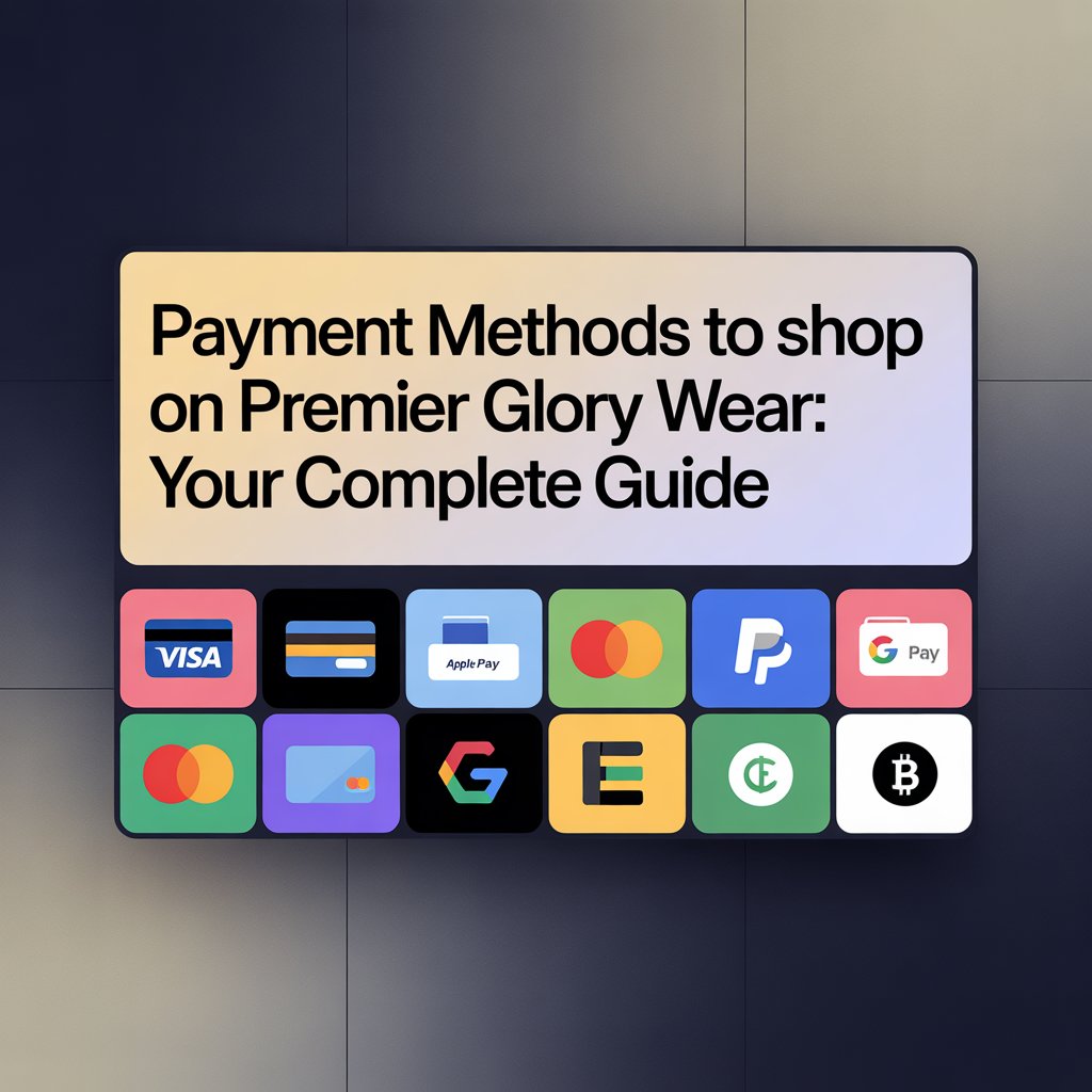 Payment Methods to Shop on Premier Glorywear: Your Complete Guide
