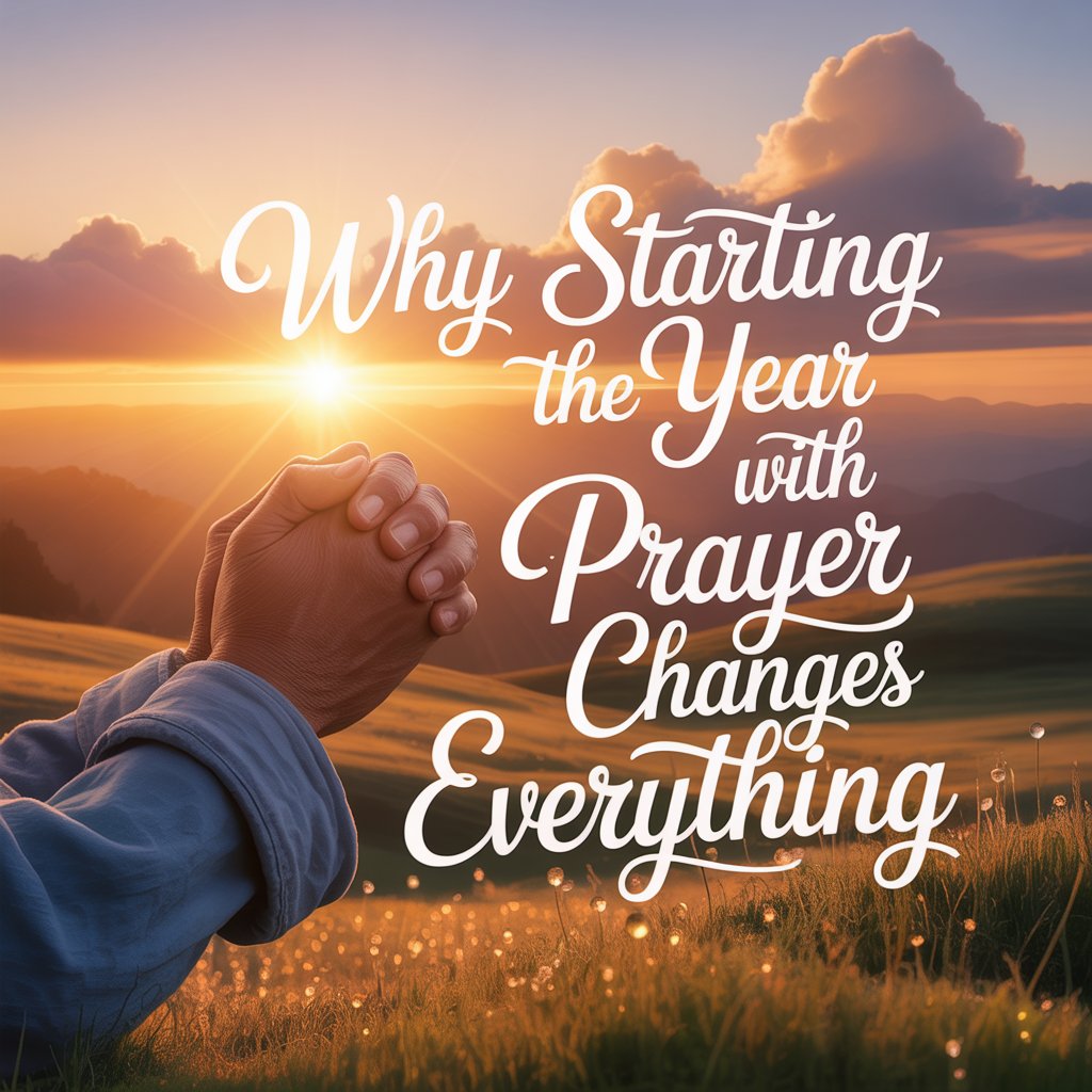 Why Starting the Year With Prayer Changes Everything