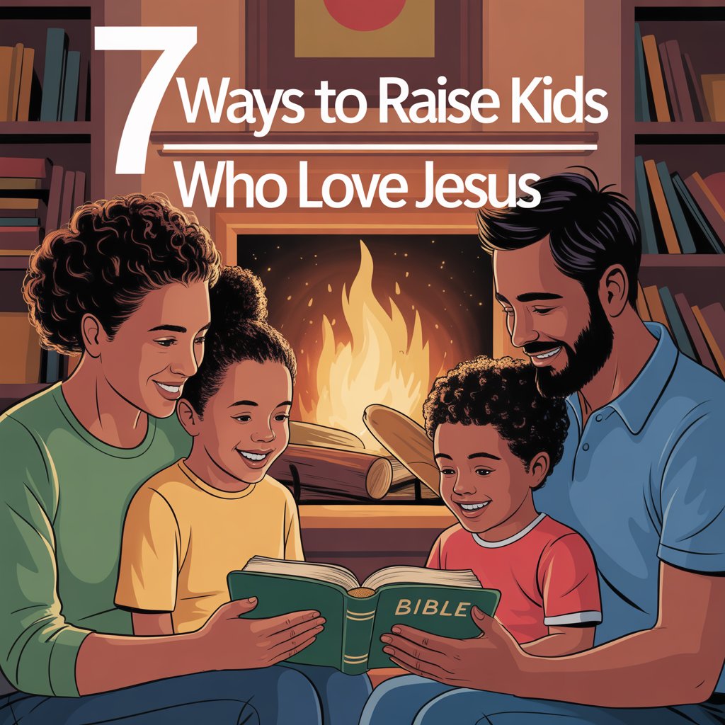 7 Ways to Raise Kids Who Love Jesus