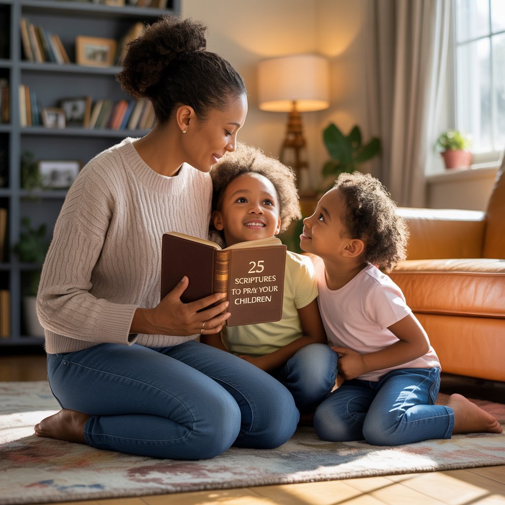 25 scriptures to pray over your children