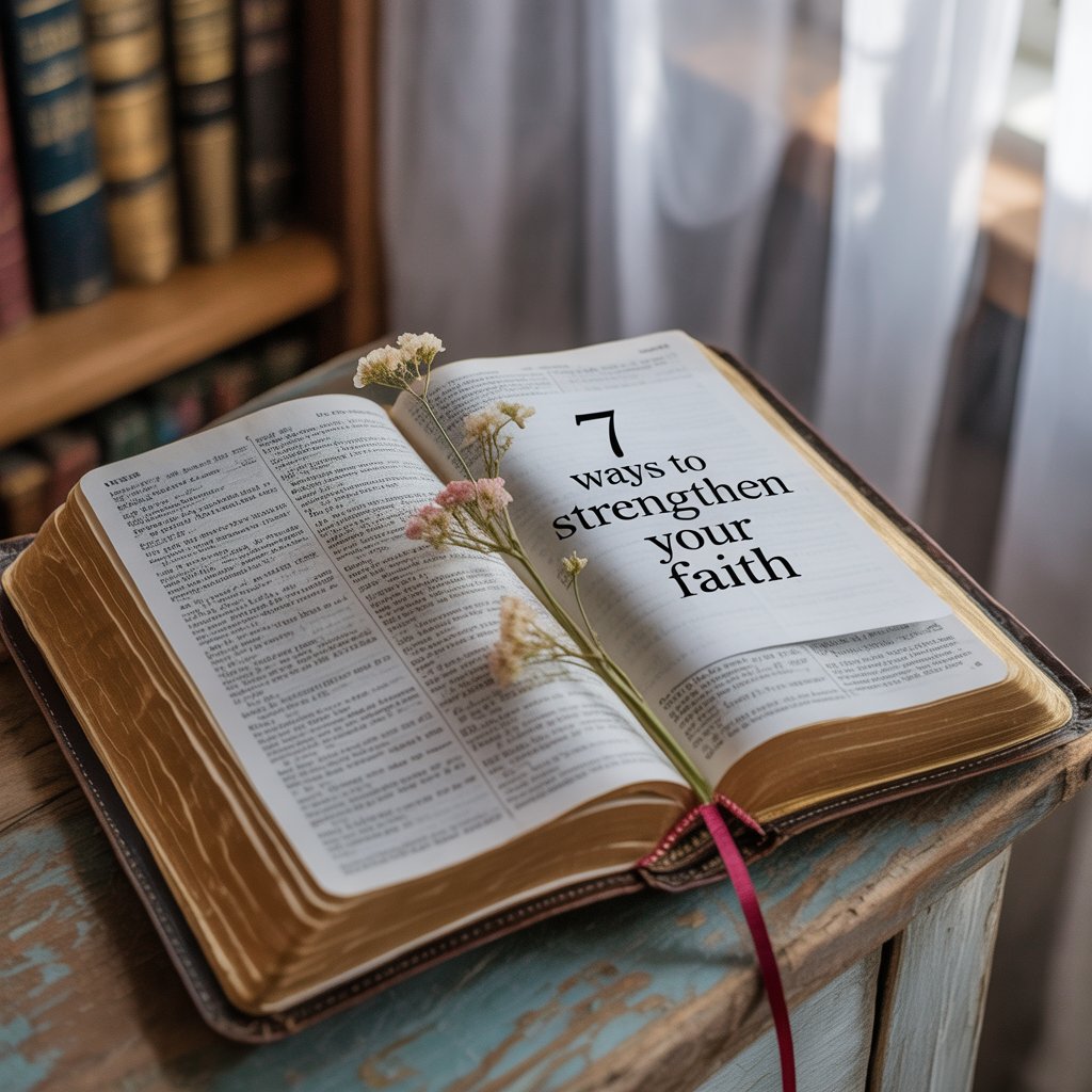 7 Ways to Strengthen Your Faith