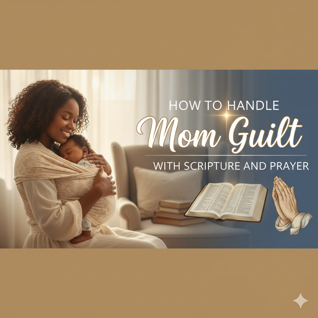 How to Handle Mom Guilt with Scripture and Prayer