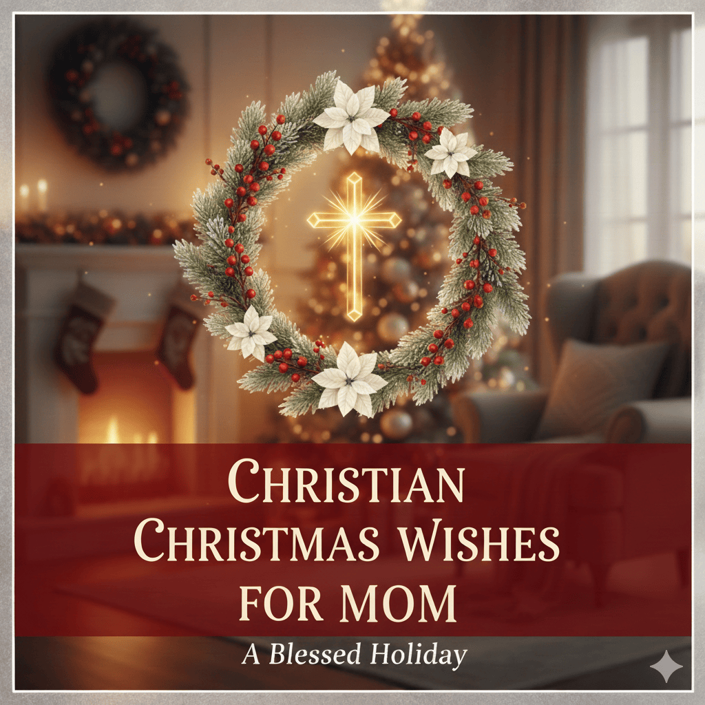 Christian Christmas Wishes for Mom