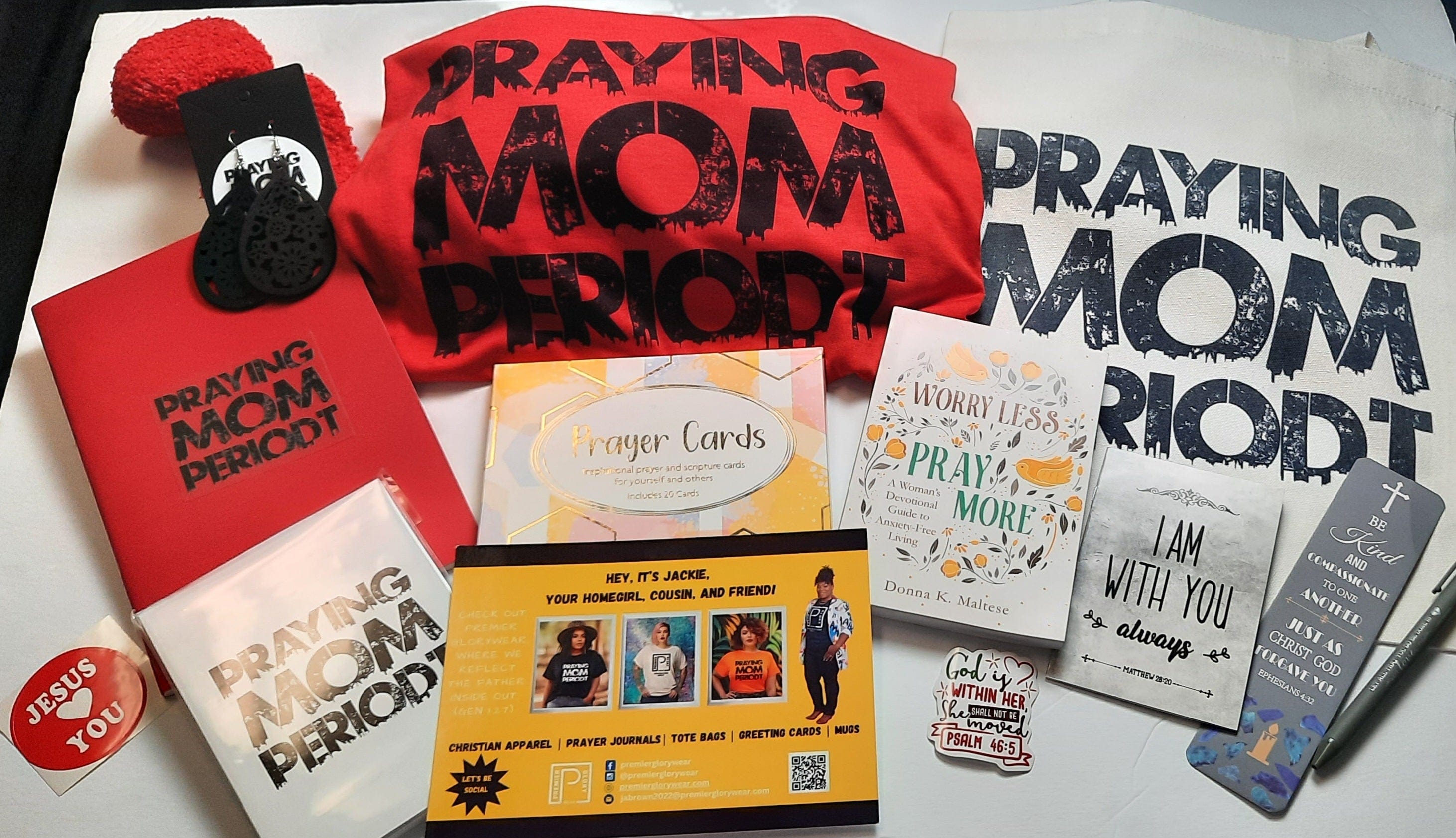 Premier Glory Wear Faith-based Gift Box Glory Prayer Box: (The Heart of A Mother) Limited Edition