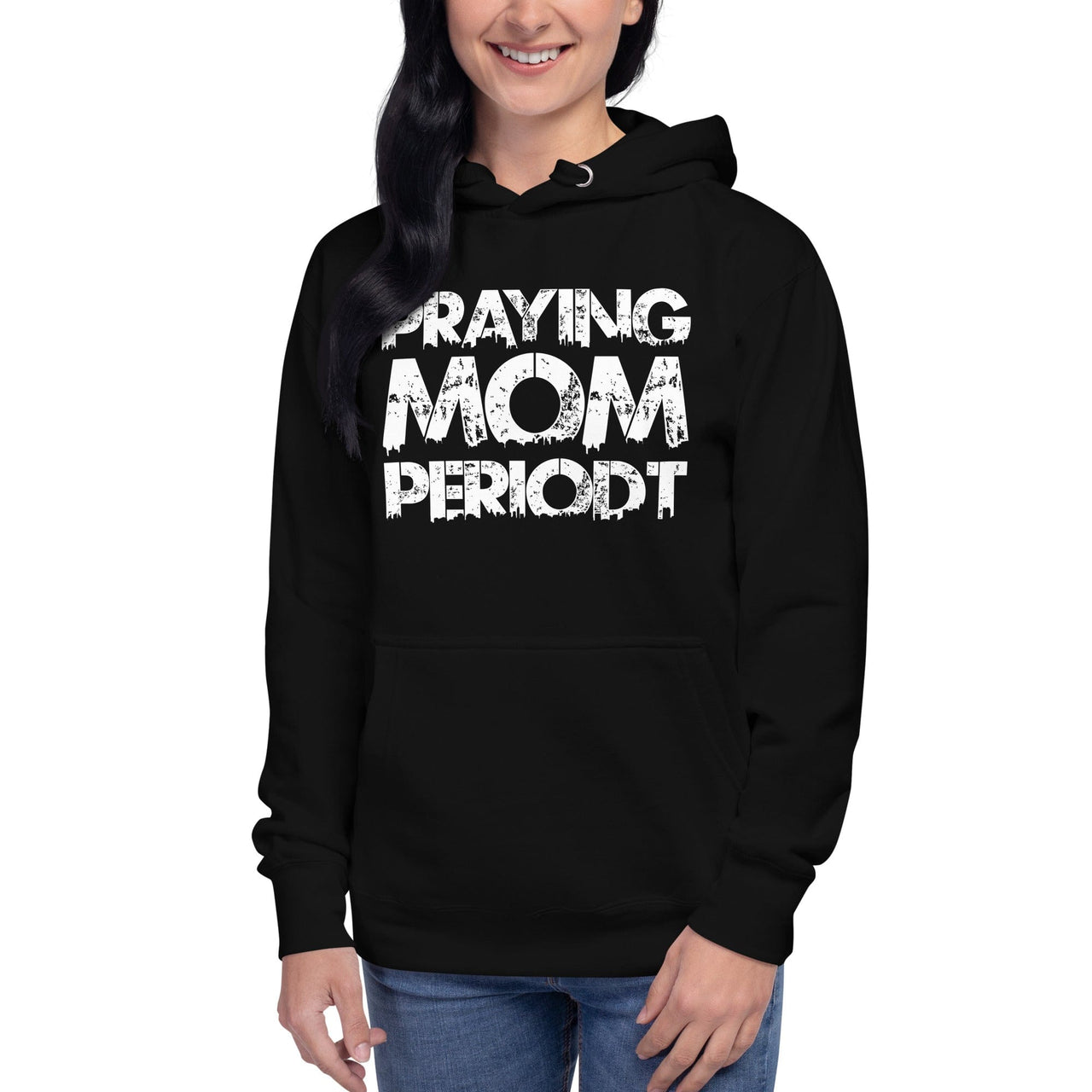 Premier Glory Wear Black / S Praying Mom Periodt (Multi Colors) Unisex Hoodie