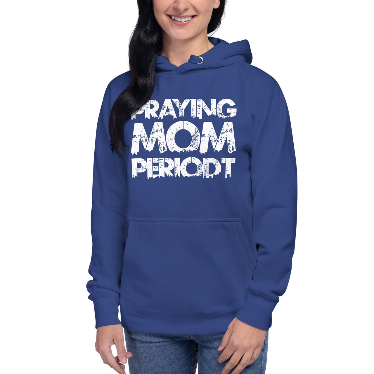 Premier Glory Wear Team Royal / S Praying Mom Periodt (Multi Colors) Unisex Hoodie