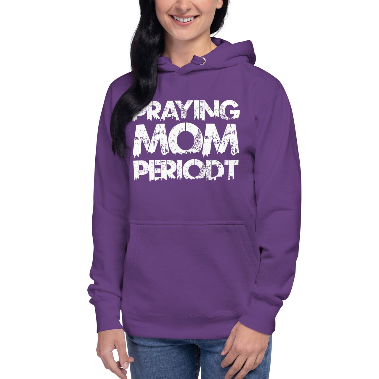 Premier Glory Wear Purple / S Praying Mom Periodt (Multi Colors) Unisex Hoodie