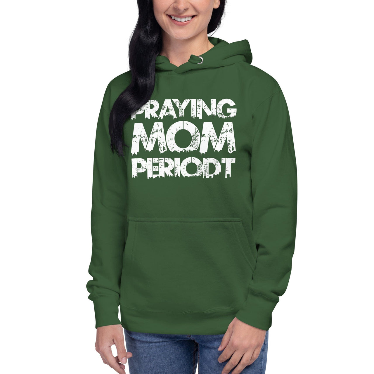 Premier Glory Wear Forest Green / S Praying Mom Periodt (Multi Colors) Unisex Hoodie