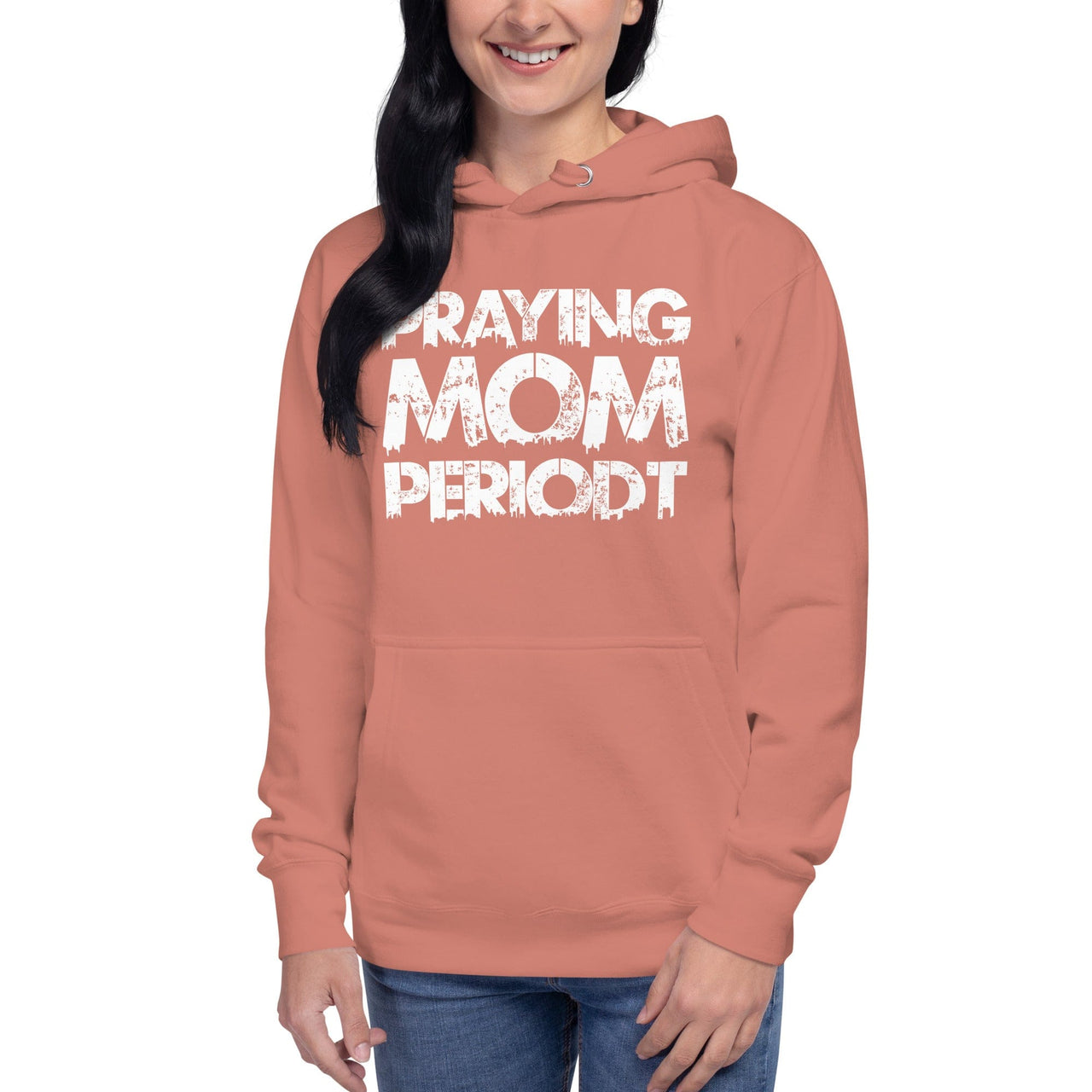 Premier Glory Wear Dusty Rose / S Praying Mom Periodt (Multi Colors) Unisex Hoodie