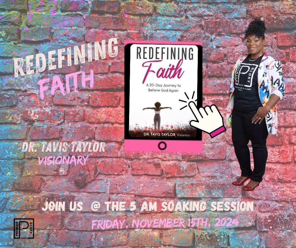 Premier Glory Wear Ebook Redefining Faith- A 30-Day Journey to Believe God Again- Ebook